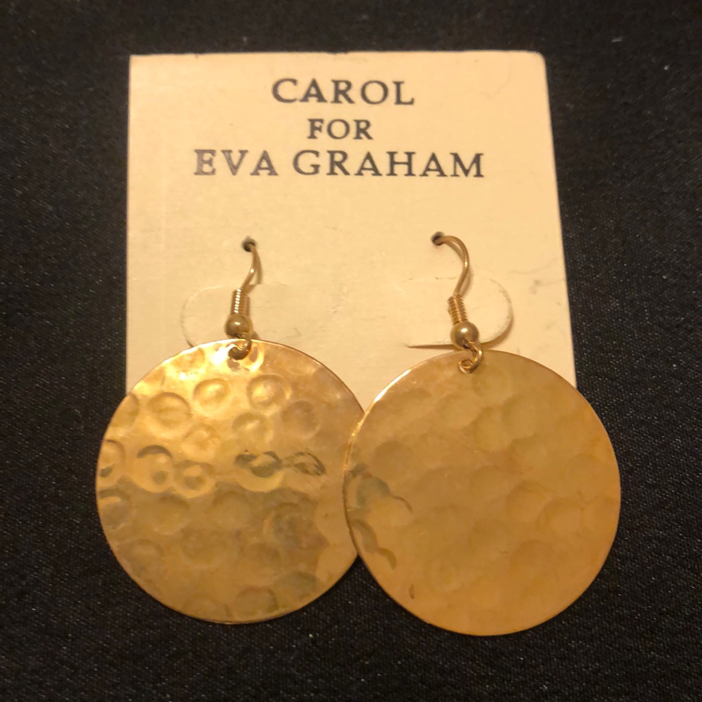 Gold Plated Dangle Earrings
